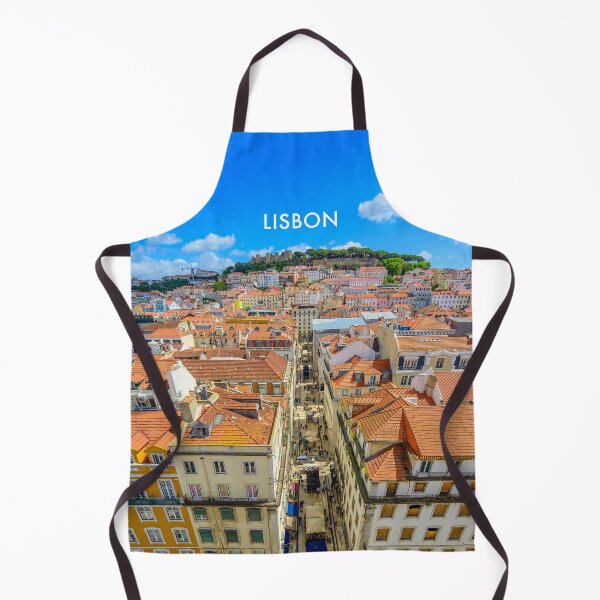 Item preview, Lisbon Modern Travel Poster designed and sold by travelwitheric.