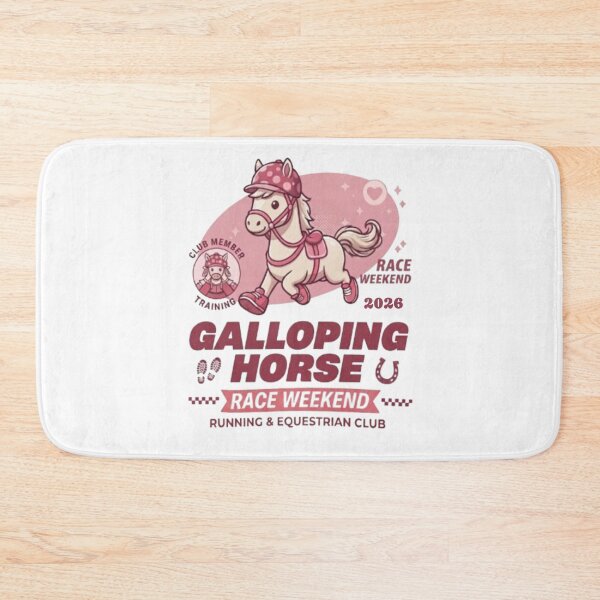Item preview, Cute Galloping Horse Racing Club Design designed and sold by Ahmedsyde.