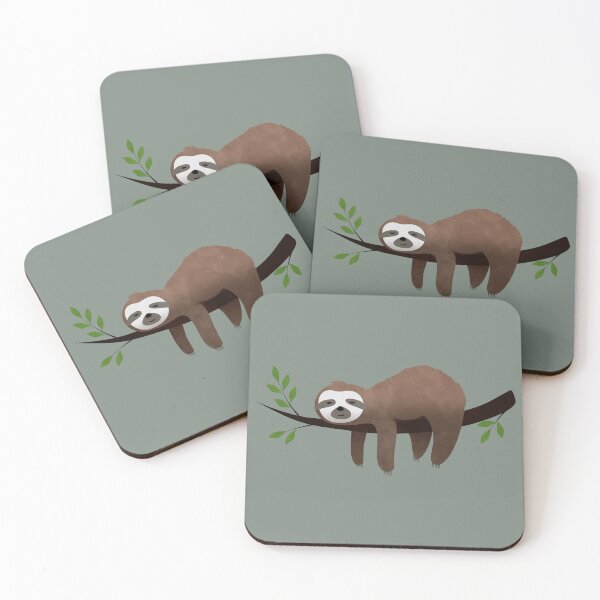 Item preview, Live slow die whenever - Sloth Only designed and sold by BRU Design.