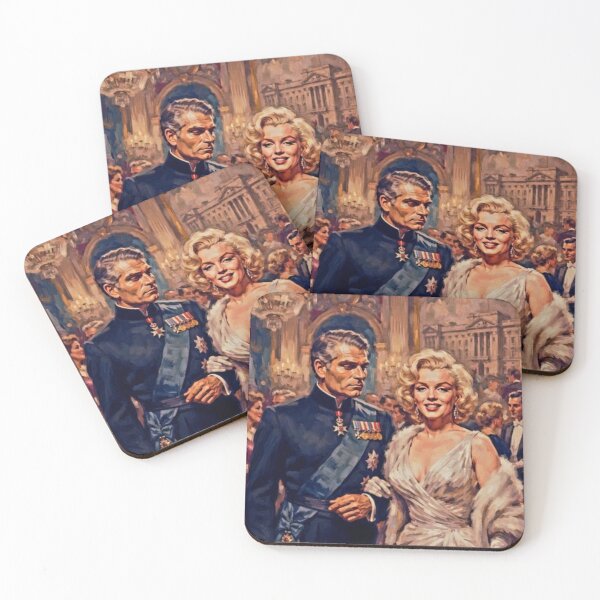 Item preview, The Prince and the Showgirl Romance Tribute Art Poster designed and sold by Art's Diner.