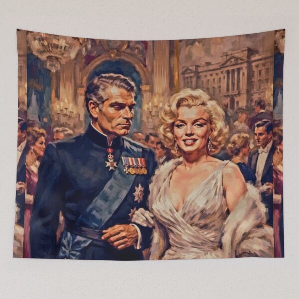 Item preview, The Prince and the Showgirl Romance Tribute Art Poster designed and sold by Art's Diner.