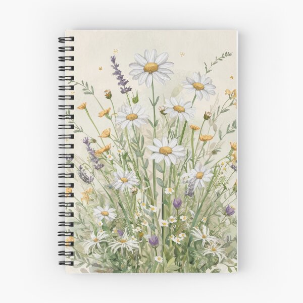 Item preview, Soft Meadow Wildflower Arrangement | Cottagecore Watercolor Botanical Wall Art Print designed and sold by Tamas Das.