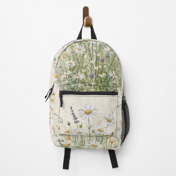 Item preview, Soft Meadow Wildflower Arrangement | Cottagecore Watercolor Botanical Wall Art Print designed and sold by Tamas Das.