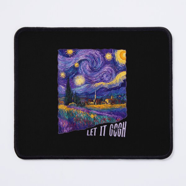 Item preview, Let it Gogh Tshirt Funny Vincent Van Gogh Starry Night Art designed and sold by MatherFisher.