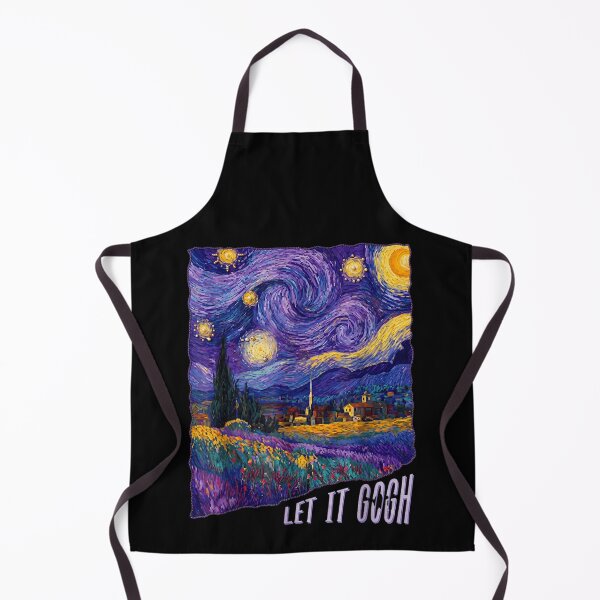 Item preview, Let it Gogh Tshirt Funny Vincent Van Gogh Starry Night Art designed and sold by MatherFisher.