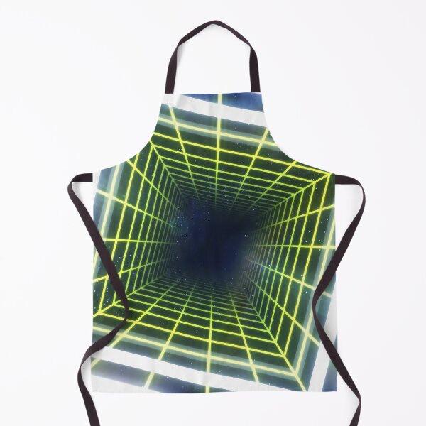 Item preview, Green Square Wireframe Tunnel & Neons designed and sold by Electric Shock!! Design.