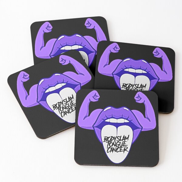 Item preview, Bodyslam Tongue Cancer Mascot designed and sold by SensationalLJ.