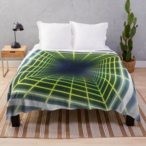 Item preview, Green Square Wireframe Tunnel & Neons designed and sold by Electric Shock!! Design.