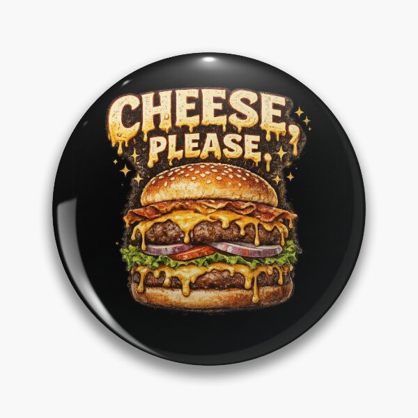 Item preview, Cheese Please: Cute Kawaii Happy Burger Character Motivational designed and sold by irfanshikh.