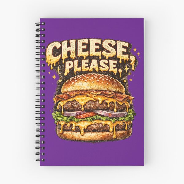Item preview, Cheese Please: Cute Kawaii Happy Burger Character Motivational designed and sold by irfanshikh.