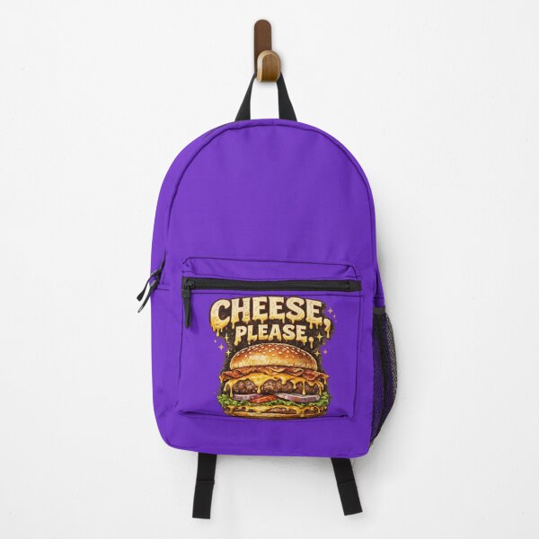 Item preview, Cheese Please: Cute Kawaii Happy Burger Character Motivational designed and sold by irfanshikh.