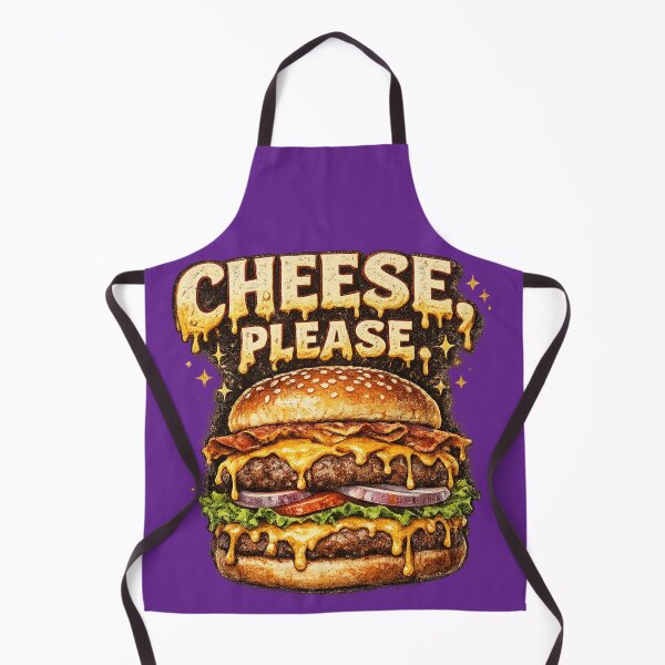 Item preview, Cheese Please: Cute Kawaii Happy Burger Character Motivational designed and sold by irfanshikh.
