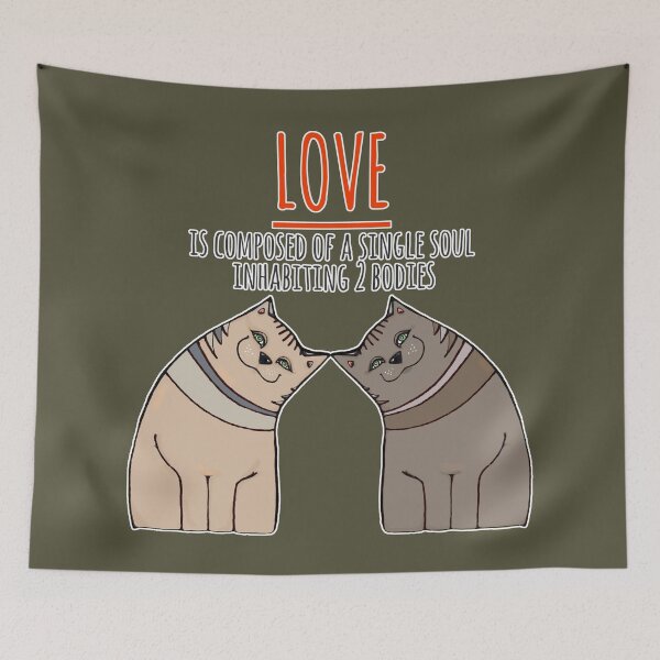Item preview, Love Is A Soul Inhabiting Two Bodies (Kiekeboekat Edition) designed and sold by Kiekeboekat.