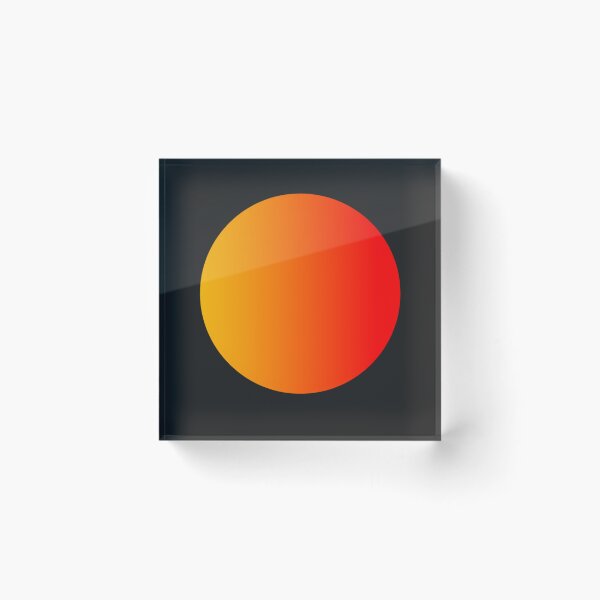 Item preview, Gradient Orange to Red Circle designed and sold by TiredxFinn.