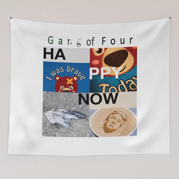 Item preview, Gang of Four - Happy Now Album designed and sold by AnalogAnxiety.