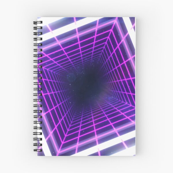 Item preview, Magenta Square Wireframe Tunnel & Neons designed and sold by Electric Shock!! Design.