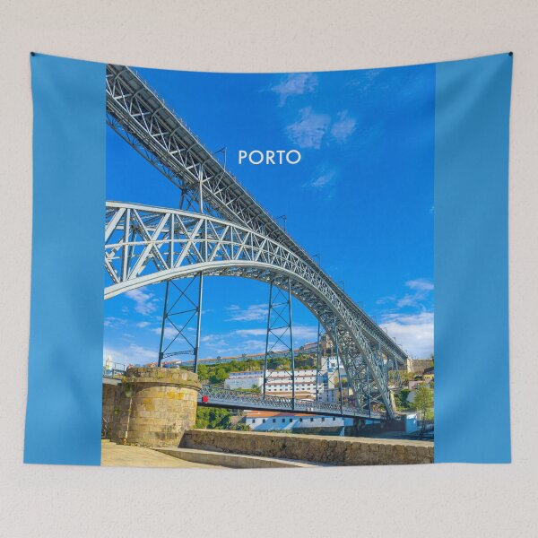 Item preview, Porto Modern Travel Poster designed and sold by travelwitheric.