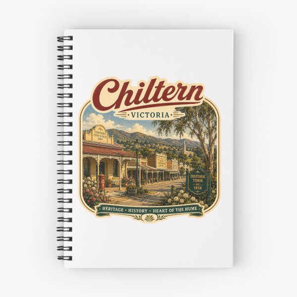 Artikelvorschau, Chiltern, Victoria, Australien entworfen und verkauft von PamLeeDesign.