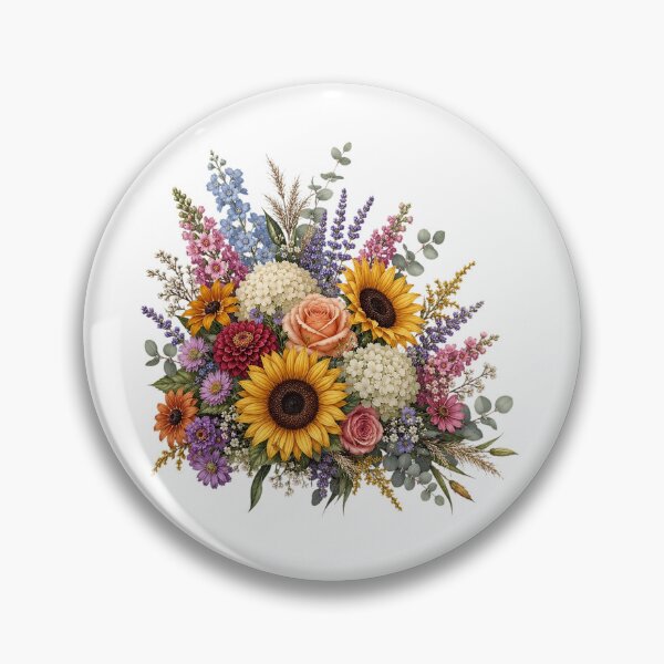 Item preview, Elegant Botanical Floral Bouquet designed and sold by PetalGarden.