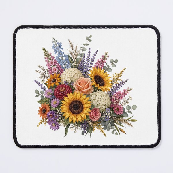 Item preview, Elegant Botanical Floral Bouquet designed and sold by PetalGarden.