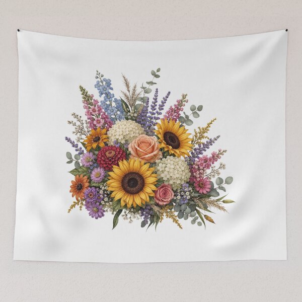 Item preview, Elegant Botanical Floral Bouquet designed and sold by PetalGarden.