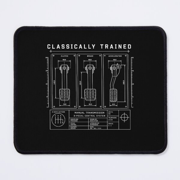 Item preview, Classically Trained Manual Car Stick Shift Driver designed and sold by wansilastomi.