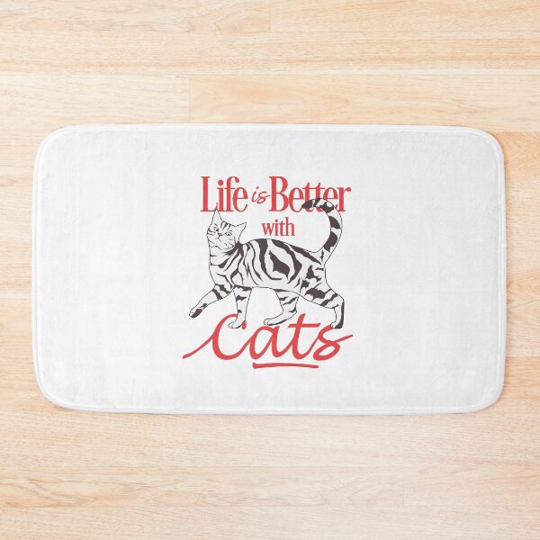 Item preview, Life Is Better With Cats designed and sold by Amberein.