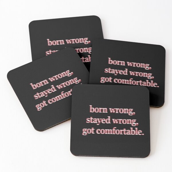 Item preview, Born Wrong Glitch Print designed and sold by weirdove.