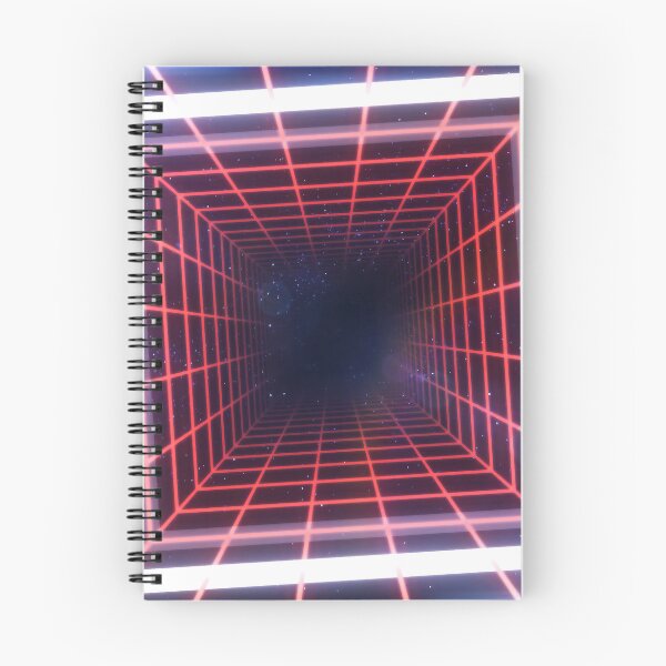 Item preview, Red Square Wireframe Tunnel & Neons designed and sold by Electric Shock!! Design.