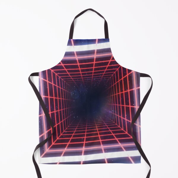 Item preview, Red Square Wireframe Tunnel & Neons designed and sold by Electric Shock!! Design.