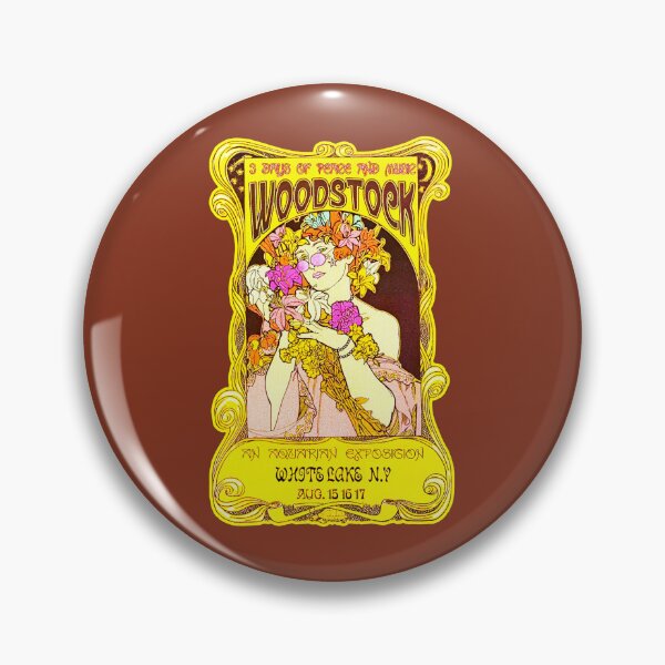 Item preview, Woodstock 1969 designed and sold by ChimyandFunky.