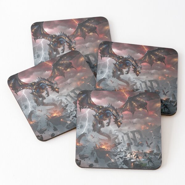 Item preview, Ragnarok's Final Dragon – The Fall of the Nine Realms designed and sold by LootLion.