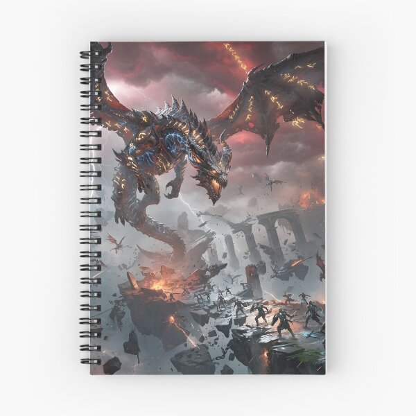 Item preview, Ragnarok's Final Dragon – The Fall of the Nine Realms designed and sold by LootLion.