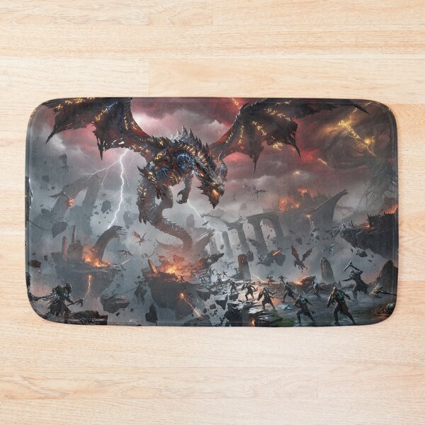 Item preview, Ragnarok's Final Dragon – The Fall of the Nine Realms designed and sold by LootLion.