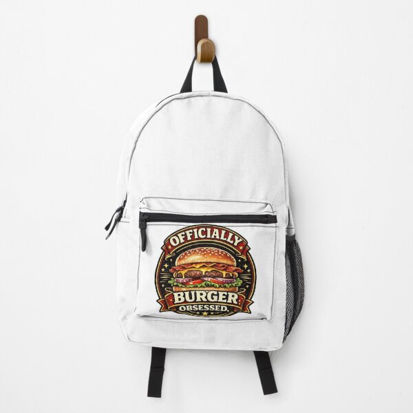 Item preview, Officially Burger Obsessed: Vintage Badge Certification Design designed and sold by irfanshikh.