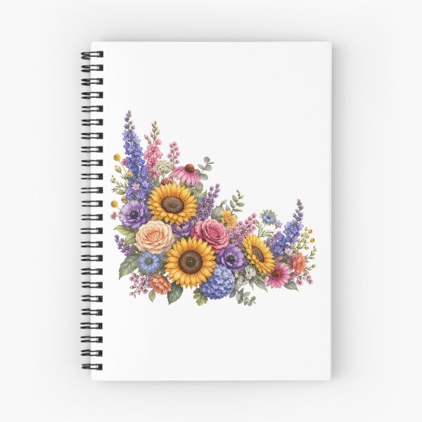 Item preview, Wildflower Garden with Sunflowers designed and sold by PetalGarden.