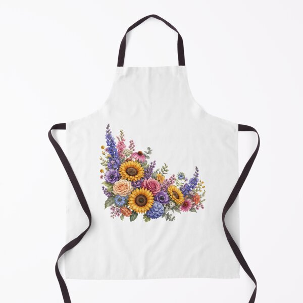 Item preview, Wildflower Garden with Sunflowers designed and sold by PetalGarden.