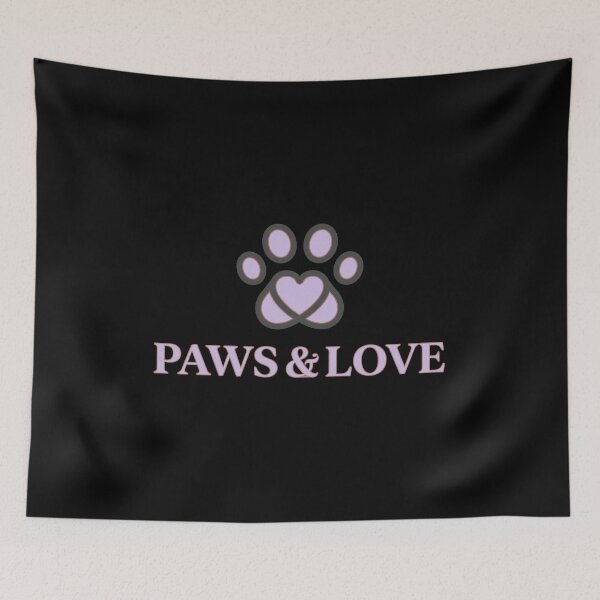 Item preview, Paws and Love Heart Paw Print designed and sold by Dmo3HarkoArt.