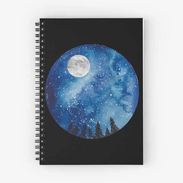 Item preview, Watercolor Starry Night designed and sold by Landesign.