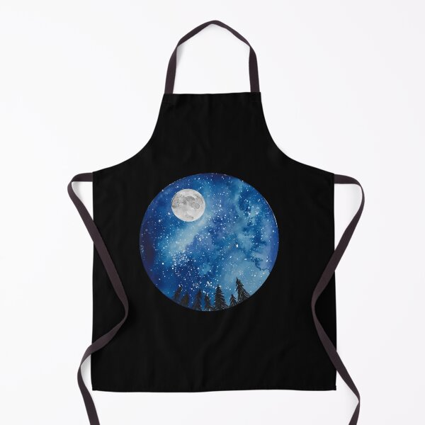 Item preview, Noche estrellada en acuarela designed and sold by Landesign.