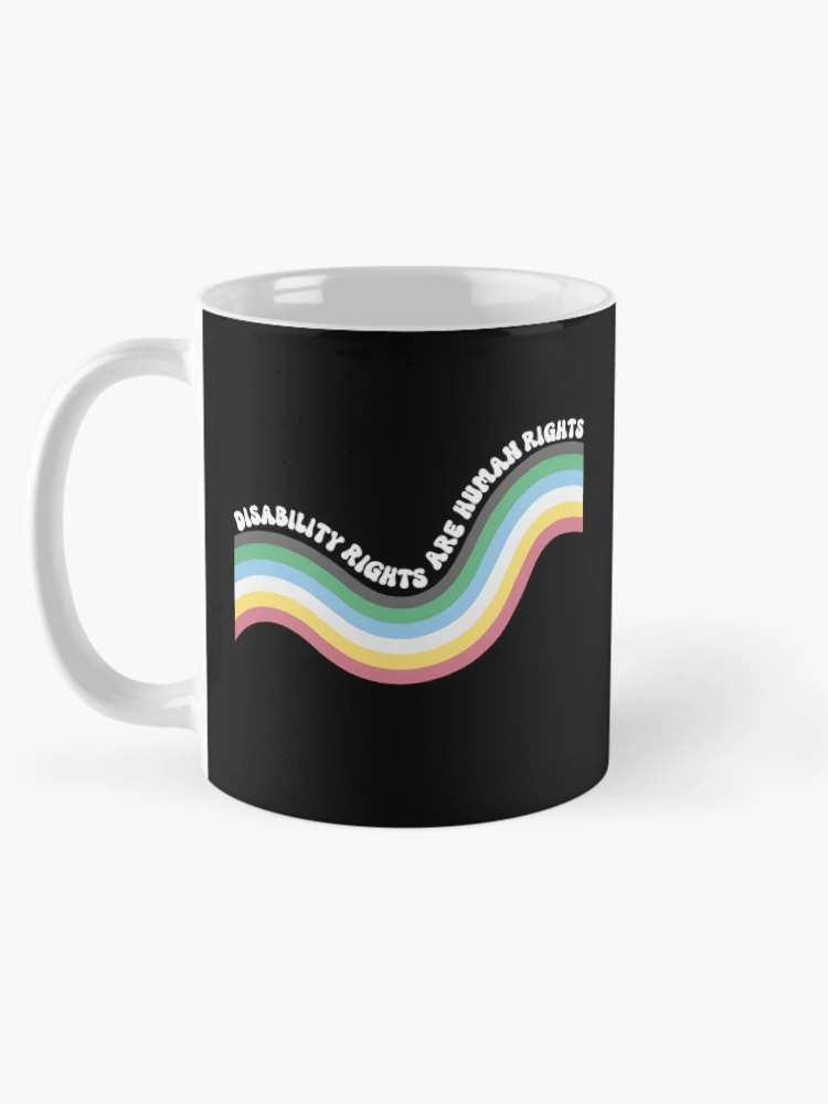 Thumbnail 5 of 6, Coffee Mug, Disability Rights Are Human Rights designed and sold by Johnny-Store.