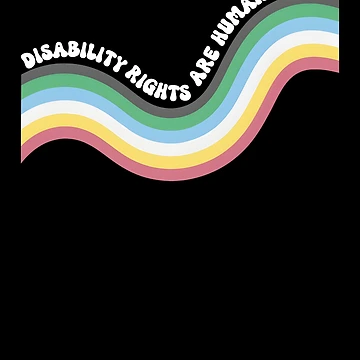 Artwork thumbnail, Disability Rights Are Human Rights by Johnny-Store