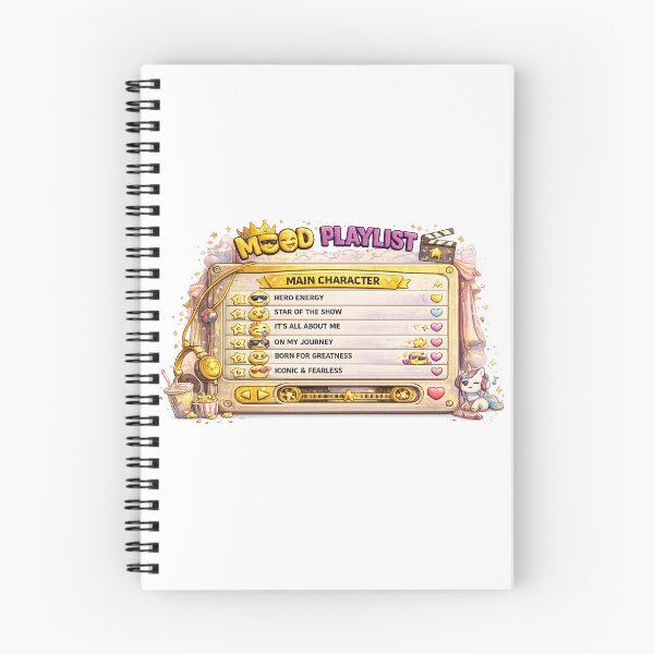 Item preview, Mood playlist for Main Character tracks designed and sold by Side Quest Co..