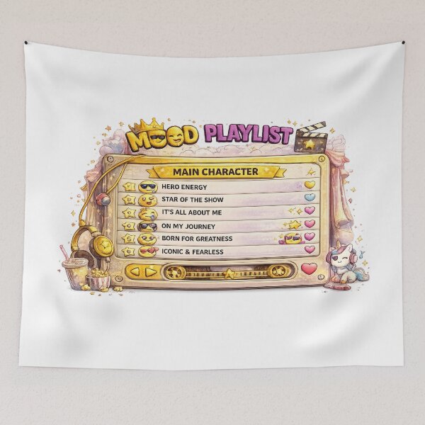 Item preview, Mood playlist for Main Character tracks designed and sold by Side Quest Co..