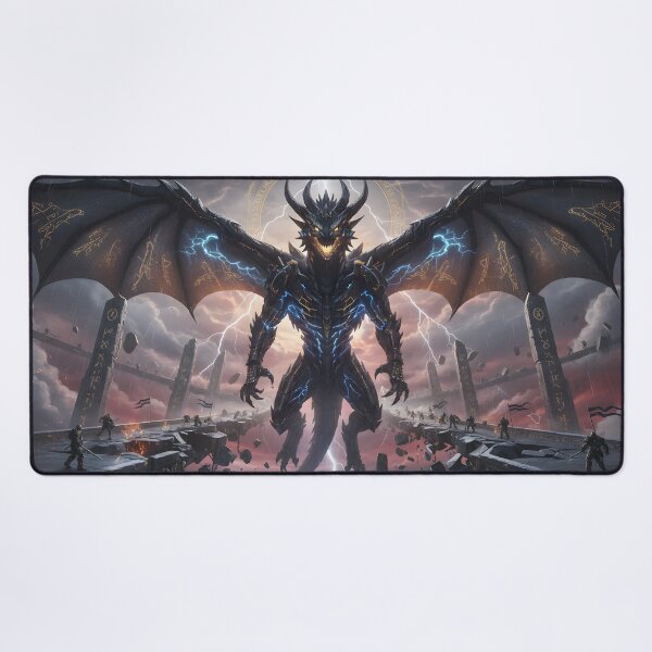 Item preview, The Ragnarok Dragon God – Guardian of the Rune Throne designed and sold by LootLion.