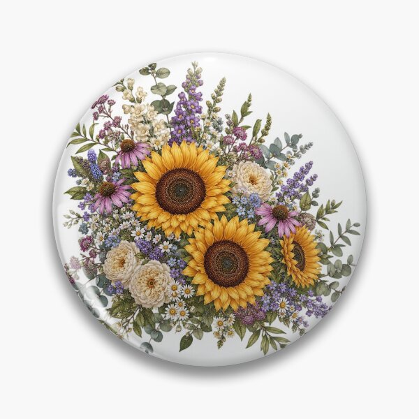 Item preview, Elegant Botanical Floral Bouquet designed and sold by PetalGarden.