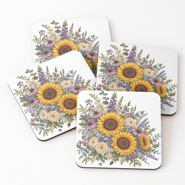 Item preview, Elegant Botanical Floral Bouquet designed and sold by PetalGarden.