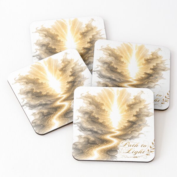 Item preview, Path to Light - Golden Path to Enlightenment designed and sold by Mcjiskra.