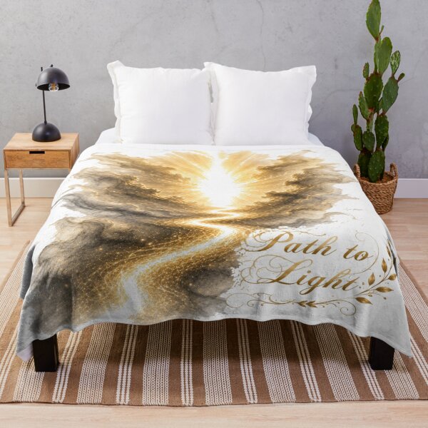 Item preview, Path to Light - Golden Path to Enlightenment designed and sold by Mcjiskra.