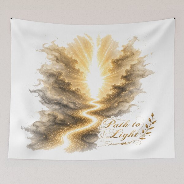 Item preview, Path to Light - Golden Path to Enlightenment designed and sold by Mcjiskra.